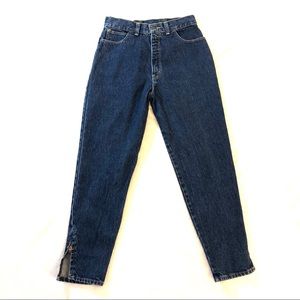 Vintage High Waisted ‘Mom’ Blue Jeans 28 waist